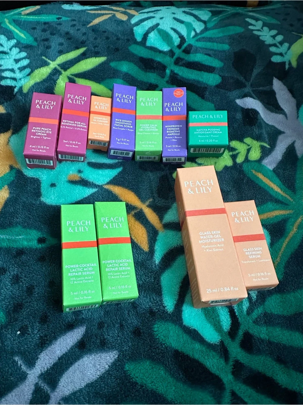 Peach and Lily skincare beauty bundle lot NEW SEPHORA ULTA  Glass skin water gel